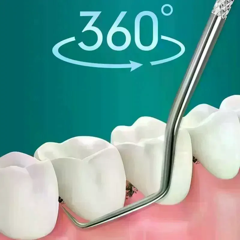 Steel Toothpick Set Tooth Flossing Reusable Toothpicks Portable Toothpick Floss Teeth Cleaner Oral Cleaning Stainless