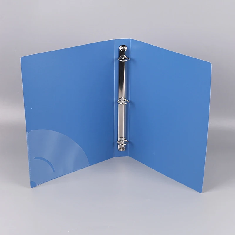 

Office Materials Storage Folder Loose Leaf Transparent Data Book File Organizer