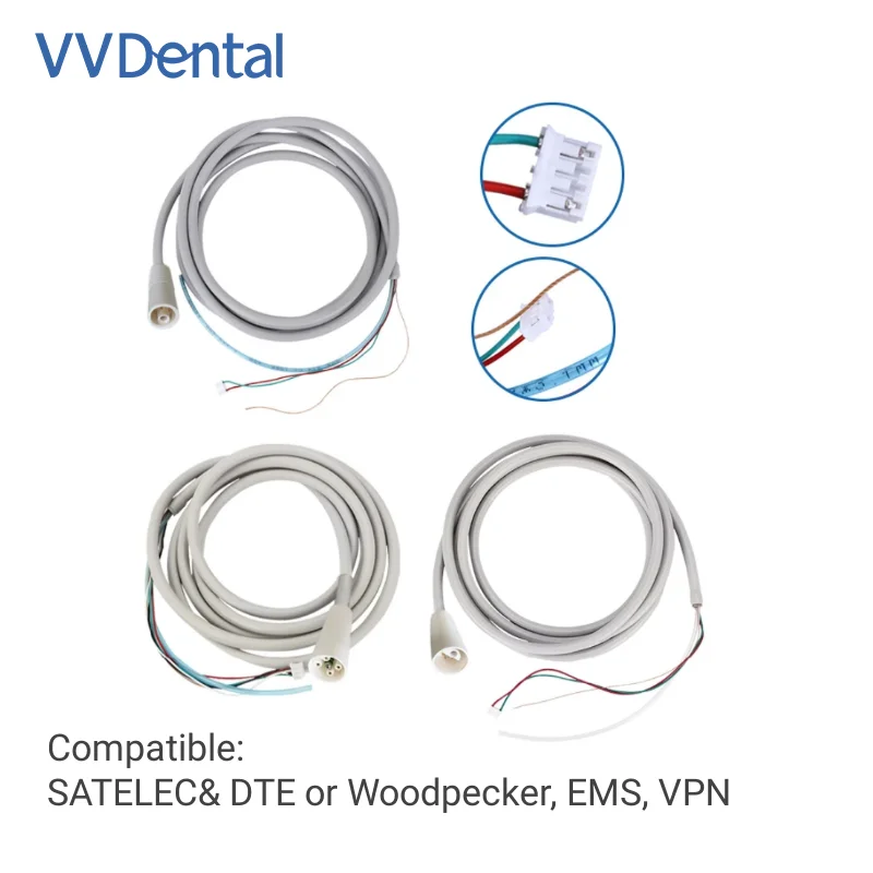 

VV Dental Ultrasonic Scaler Tail Line Dental Cable Tube for SATELEC DTE Woodpecker EMS VRN Dental Materials Consumable Tools