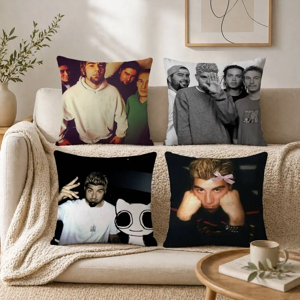 

D-Deftones Pillow Case for Sofa Living Room Home office Decor Protective Cover