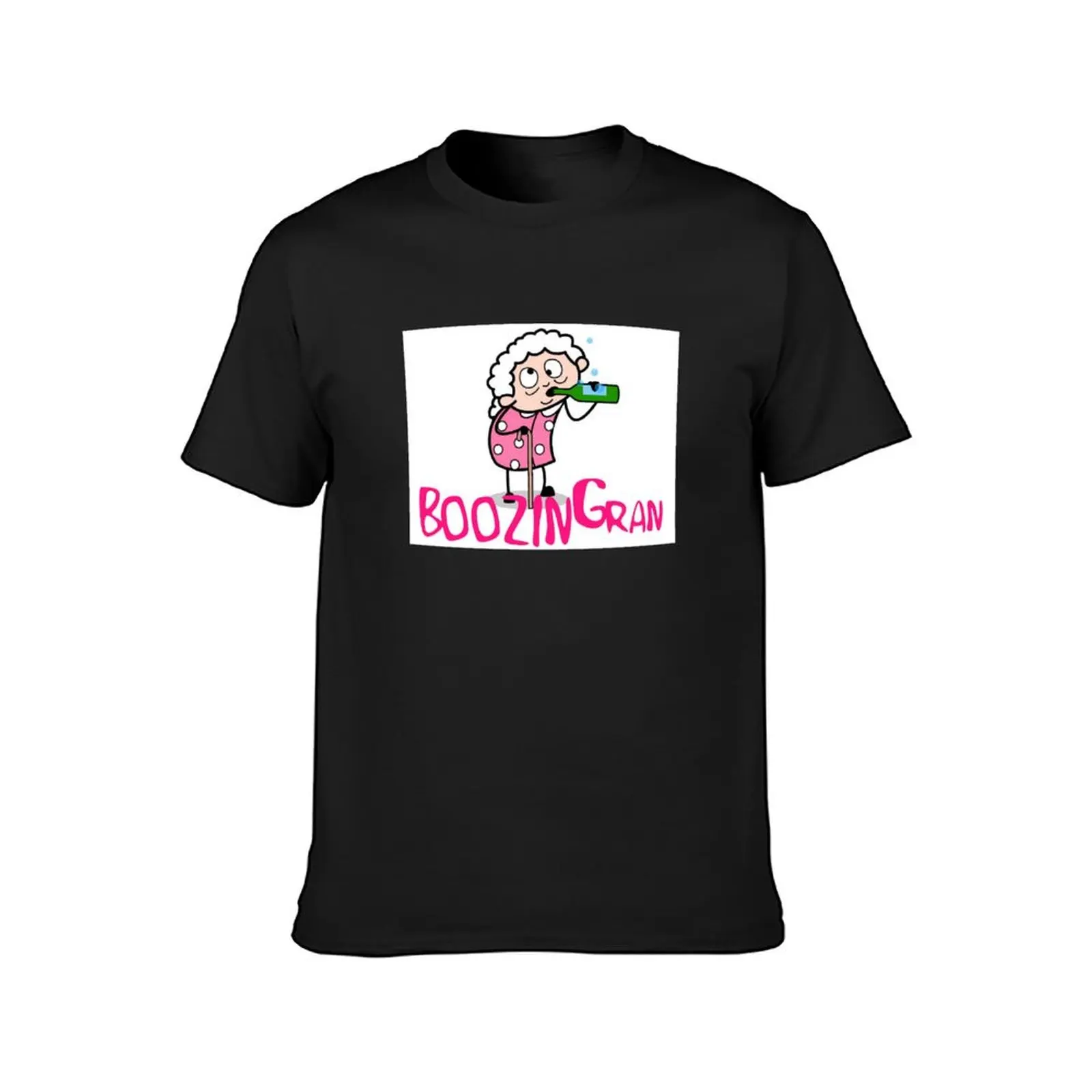 Boozin Gran T-shirt blanks tees sweat men t shirts