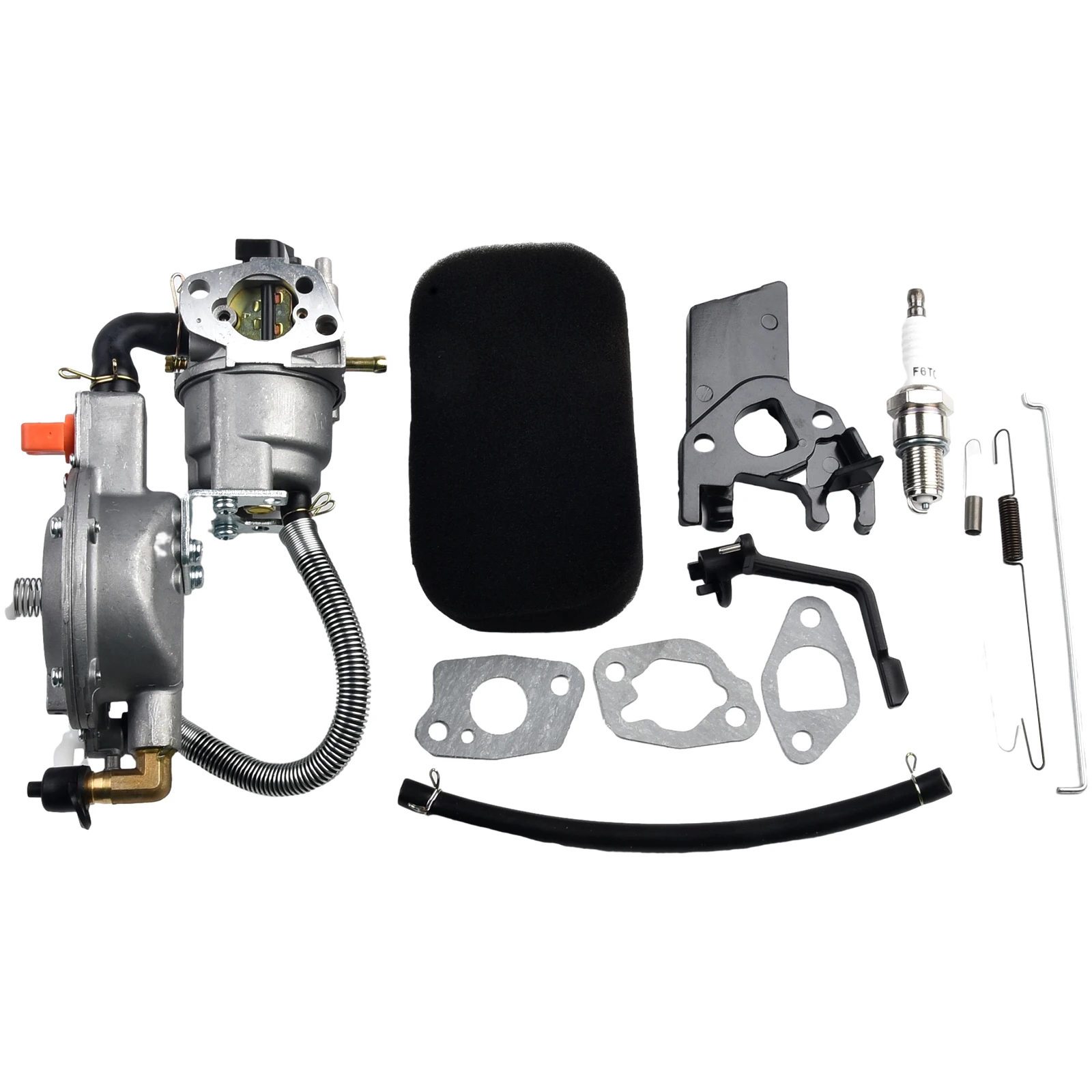 Dual Fuel Carburetor With 2 Springs Air Filter Dual Fuel Carburetor Kit Spring Adjustment Tool For U-S Propane Generators