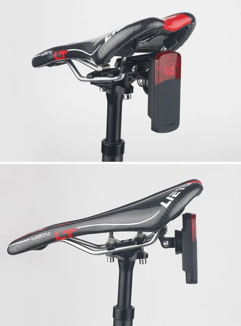 Radarlicht-Ständerhalterung für Bryton Gardian R300L Fahrrad-Rückleuchte, Sattelschiene, Sattelstützenhalterung, passend für Gopro-Kamera-Adapter – Detail 5