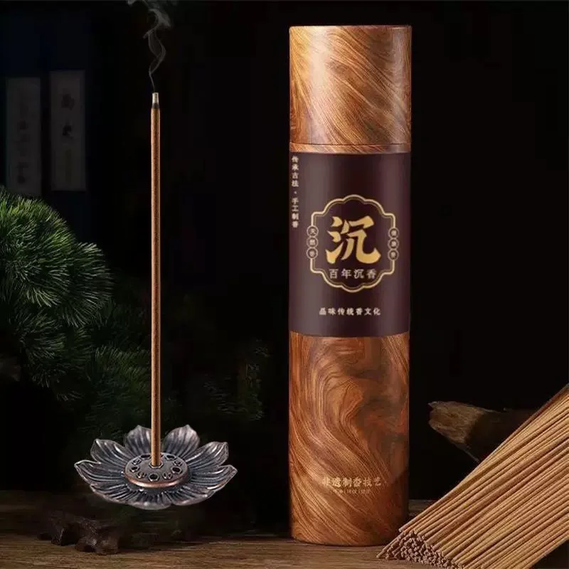 

(400 Pieces) Centennial Agarwood Natural Incense Sticks Natural Sandalwood Room Fragrance Long-Lasting Incense Cinnamon Home Fragrance Tea Fragrance