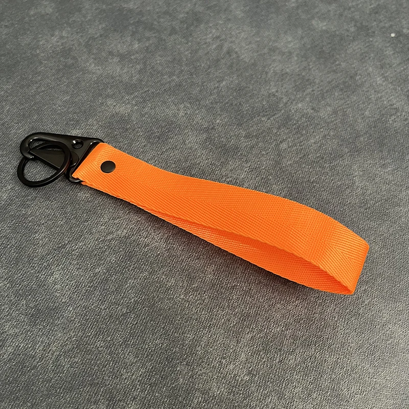 Mode Einfarbig Band Schlüsselbund Lanyard Business Geschenk Schlüssel Kette Männer Frauen Auto Schlüssel Strap Taille Brieftasche Schlüsselanhänger Schlüsselanhänger – Detail 11