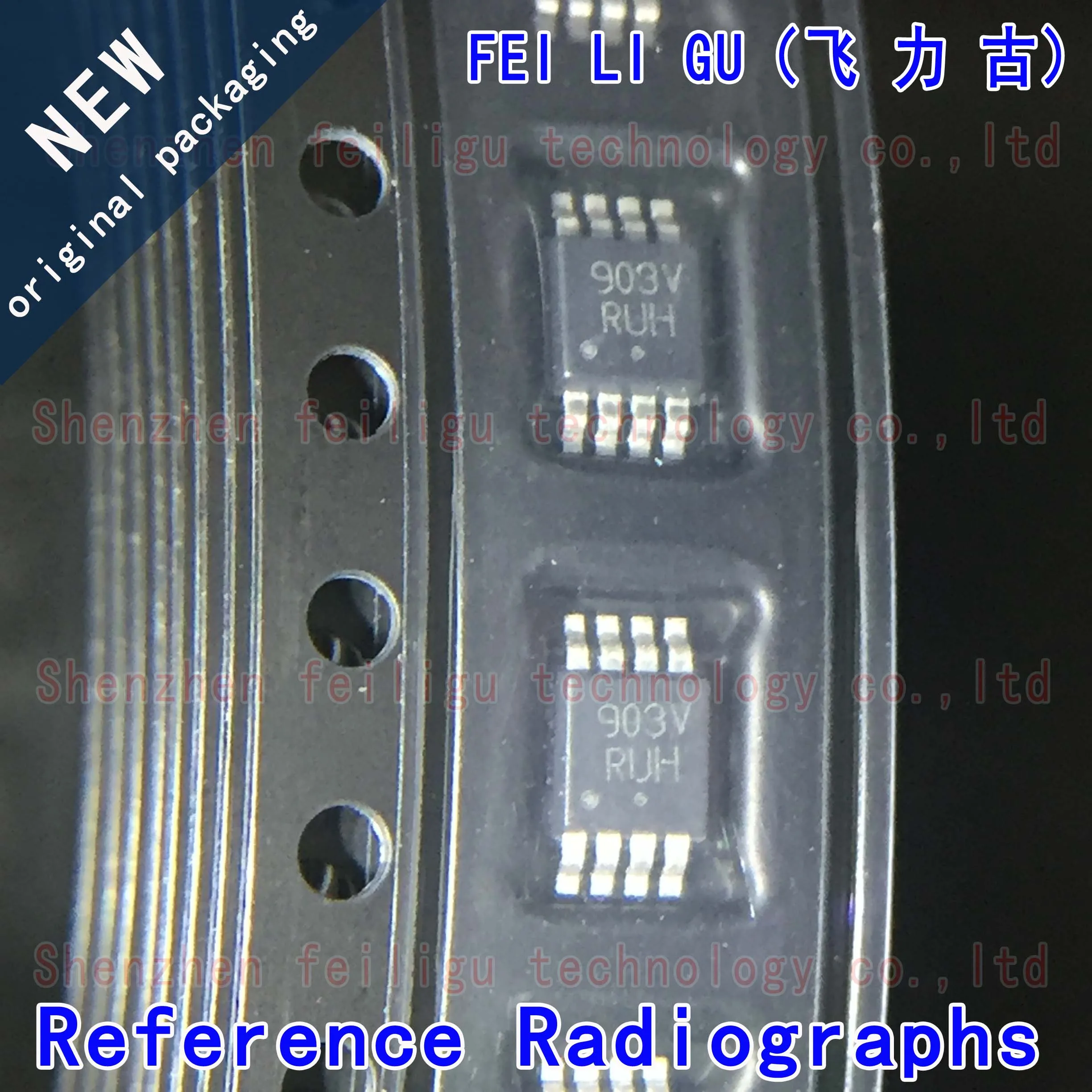 

10/30/50/100PCS 100% New original NCV2903DMR2G NCV2903 Screen printing:903V Package:MSOP8 Comparator Chip