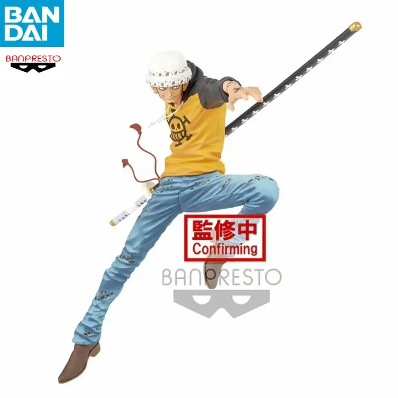 

in stock BANDAI NAMCO ONE PIECE Maximatic Trafalgar D. Water Law PVC Anime Figure Model New and unopened Collector Figurine Toy