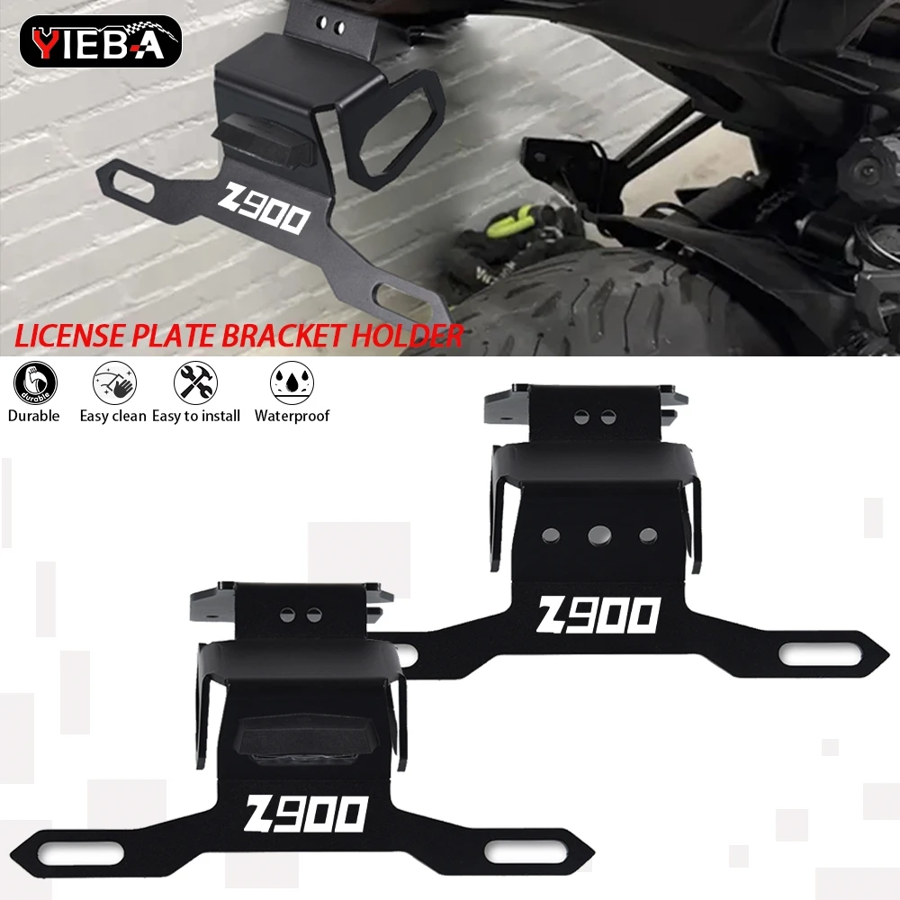 

YIEBA For KAWASAKI Z 900 2017 2018 2019 2020 2021 2022 2023 2024 Z900SE License Plate Holder Bracket Tail Tidy Fender Eliminator