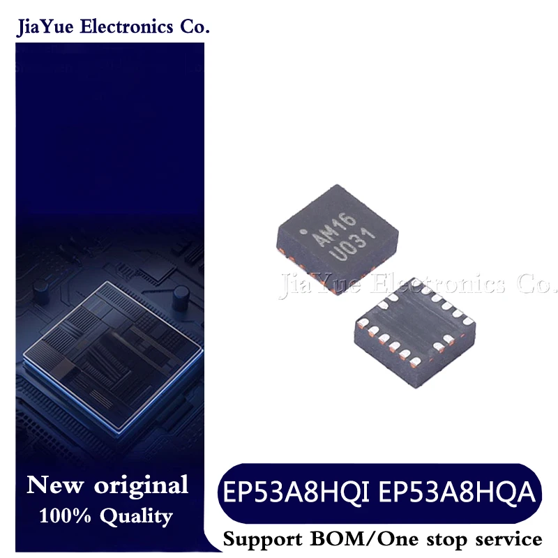 5pcs/lot100% New original chips EP53A8HQI EP53A8HQA Silk Screen AM0 * SMT QFN16 Power Management Switch Regulator Chip Original