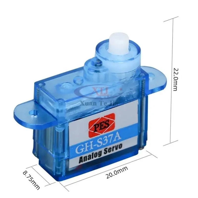 Mini servo de alta qualidade para aeronaves de controle remoto dc 3.7g 4.3g, acessórios de modelo de asa fixa, peças de brinquedo servo leves