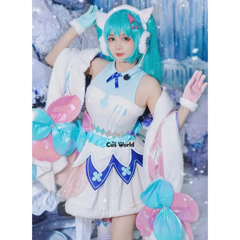 

COSda@2025 Magical Mirai Miku WinterFestival Outfits Anime Cosplay CostumesCOSda@