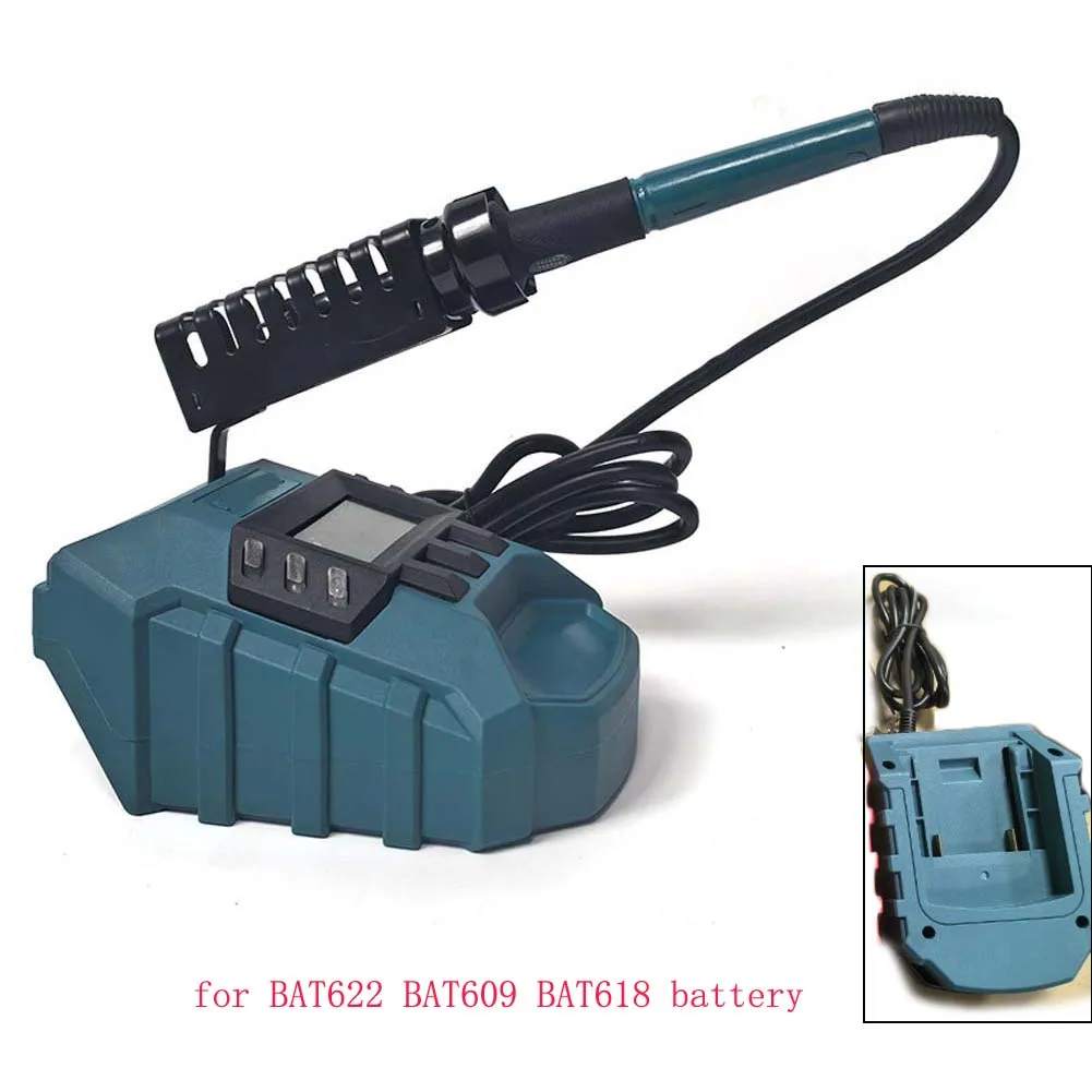 

Portable Soldering Cordless Soldering Iron Approx 75x55x45mm Insulated Anti-slip Handle For 1.5AH-4.0AH Batteries