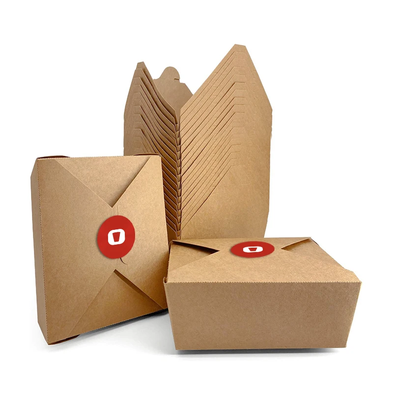 custom.LOKYO 500ml 900ml Disposable Fast Food Take Away Packaging Custom Take Out Container Food Box