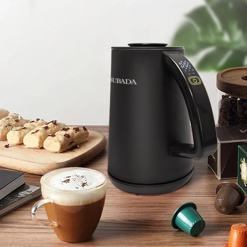 

SUBADA 5 in 1 Electric Milk Frother For Hot and Cold Milk Froth - Automatic Milk Frother & Warmer For Coffee Hot Chocolate New