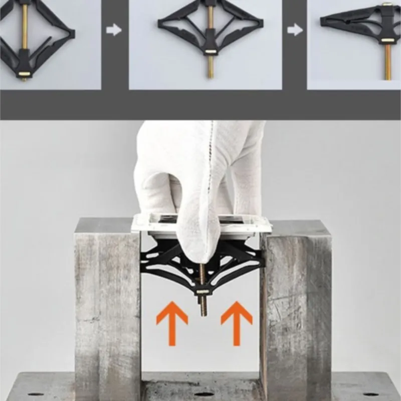 6 قطعة رذاذ كهرباء 118 صندوق تركيب سريع إصلاح سهل التركيب لا حاجة لإزالة الصندوق السفلي لمفتاح المنزل