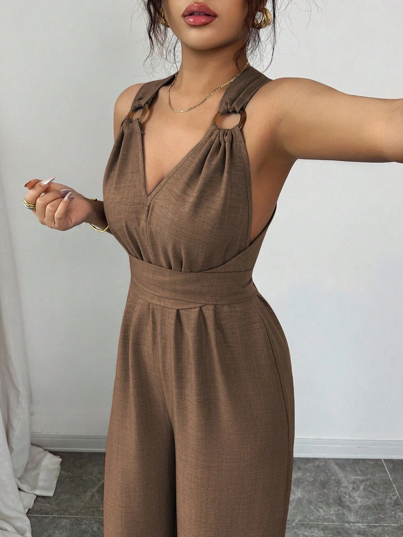 Thumbnail 4 - #76 Trending Wide Leg Jumpsuits Right Now