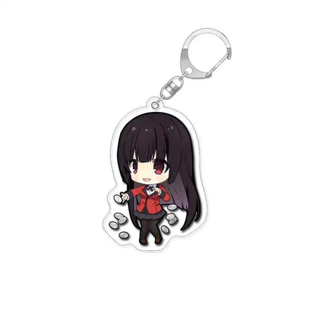 6CM Charm Anime Cheating Allowed Acrylic keychain Model Cosplay Characters Ornament Accesorios Goods Collection Gifts