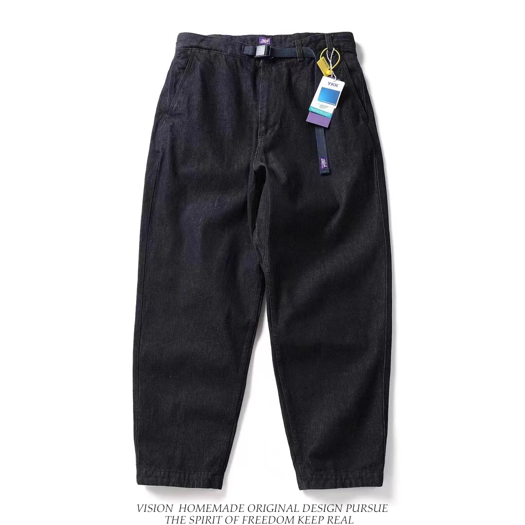 

Retro Japanese Sle Wide Leg Casual Pants Loose Fit Men's Workwear Trousers Purple Label y Sle Autumn Winter Thi