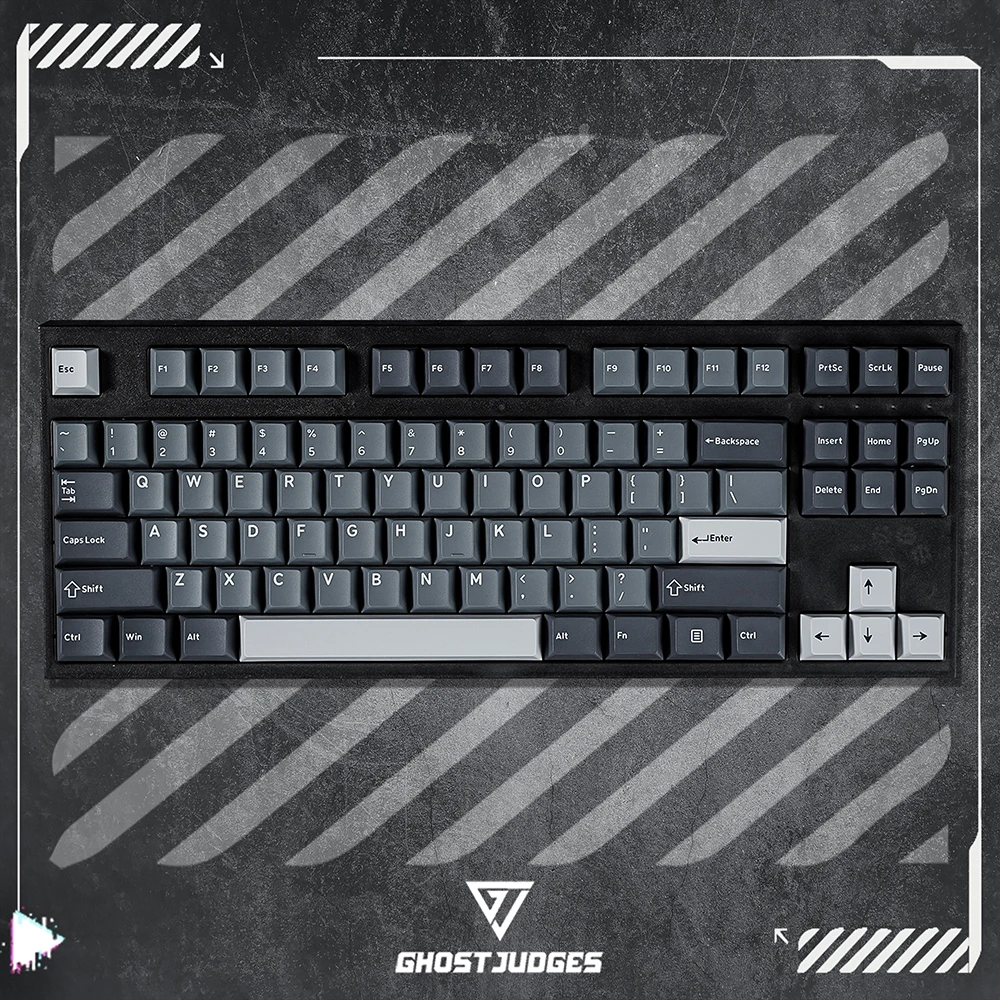 Imagem -03 - Doubleshot Keycap para mx Stem Teclado Juízes Fantasma gj Apollo Cereja Pbt 60 65 87 104 Xd64 Xd68 Bm60 Bm65 60he Pilhagem