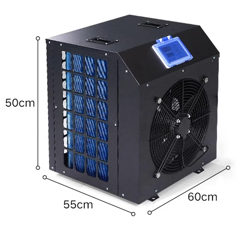 Water Chiller Cold Plunge Tub Cooling Home Use Portable Ice Bath Black Chiller with WIFI Pump Intelligent Constant Temperatu 1HP