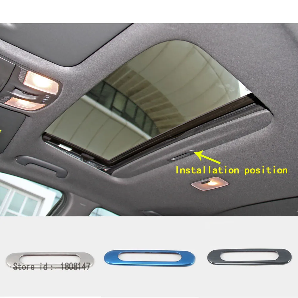 For Hyundai Kona Encino Kauai 2017 2018 2019 2020 2021 Car Sticker Skylight Roof Frame Lamp Handle Bowl Body Door Inner Trim