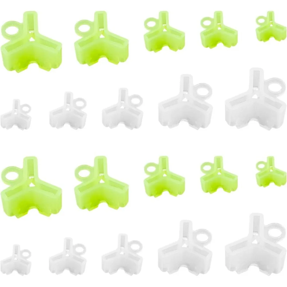 150PCS Fishing Hook Bonnets Treble Hook Covers Fishing Protector Safety Caps for Standard Hook
