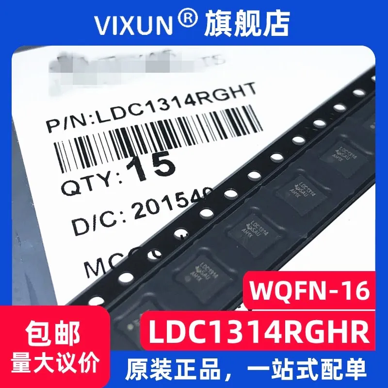 

LDC1314RGHR LDC1314 WQFN-16 ADC/ADC IC 10PCS