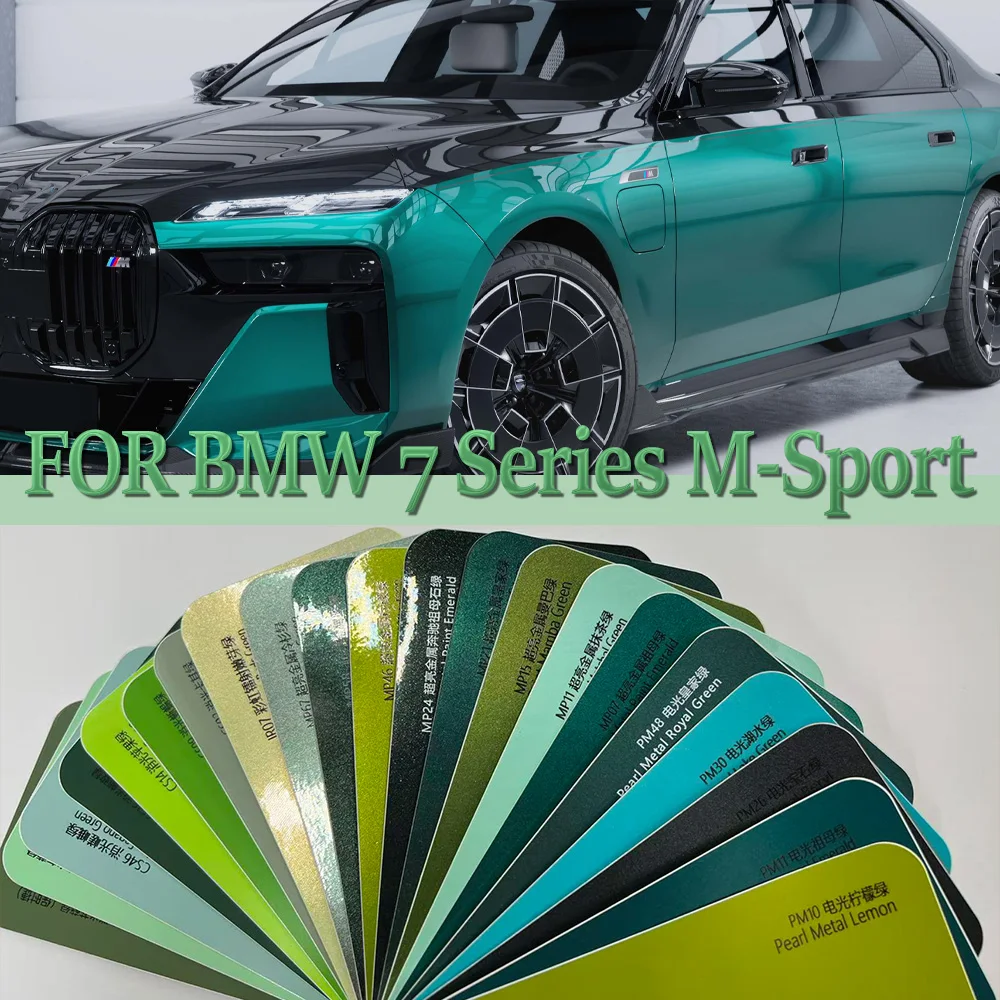 9.5mil Film for BMW 7 Series G70 M Sport 2023 2024 TPU PPF Transparent Anti-scratch Pre Cut Paint Protection Car Body Sticker
