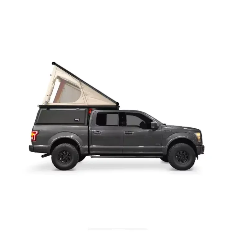 Automatic Hydraulic Hard Shell Roof Tent 2-3 Person Car Camping Tent for Pickup Truck Overland Travel