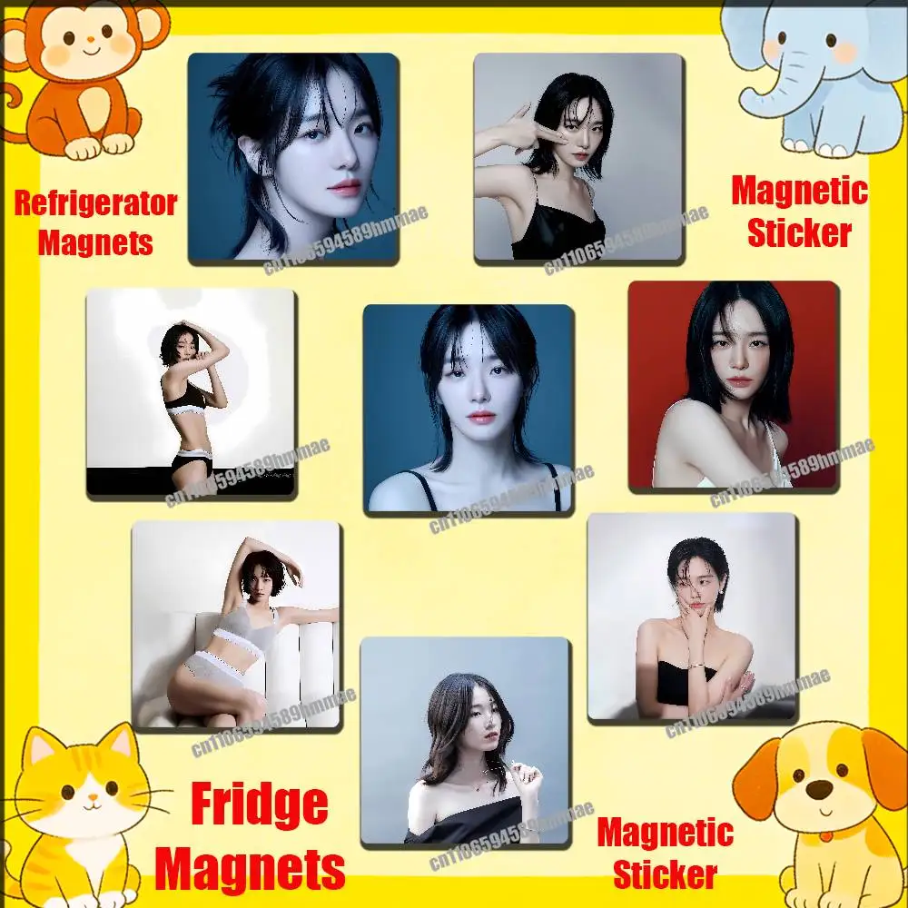 

For P-Park Gyu-young Fridge Freezer Refrigerator Magnets Metal Cabinet Magnetic Sticker Cover Home