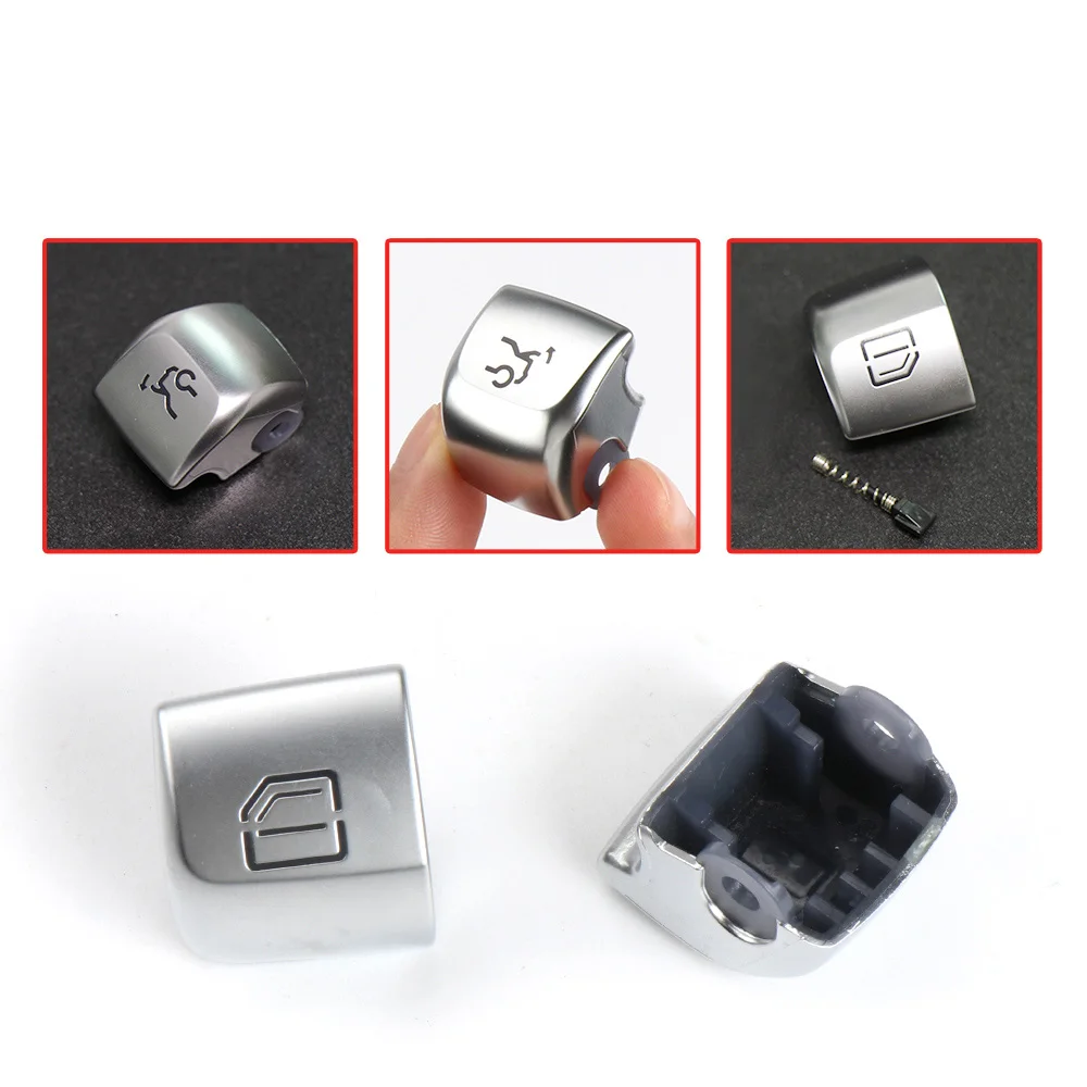 W205 W253 W213 W293 W222 سيارة ماستر الركاب نافذة الباب التبديل غطاء أزرار غطاء استبدال لمرسيدس بنز C E GLC S الفئة #4