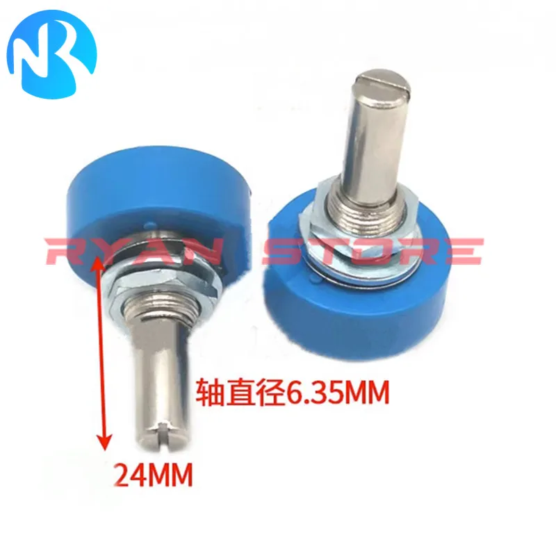 1PCS 100% New Potentiometers 357 22E B102 B202 B502 B103 360 Degrees Without Infinite Bit Rotation 1K 2K 5K 10K Switch