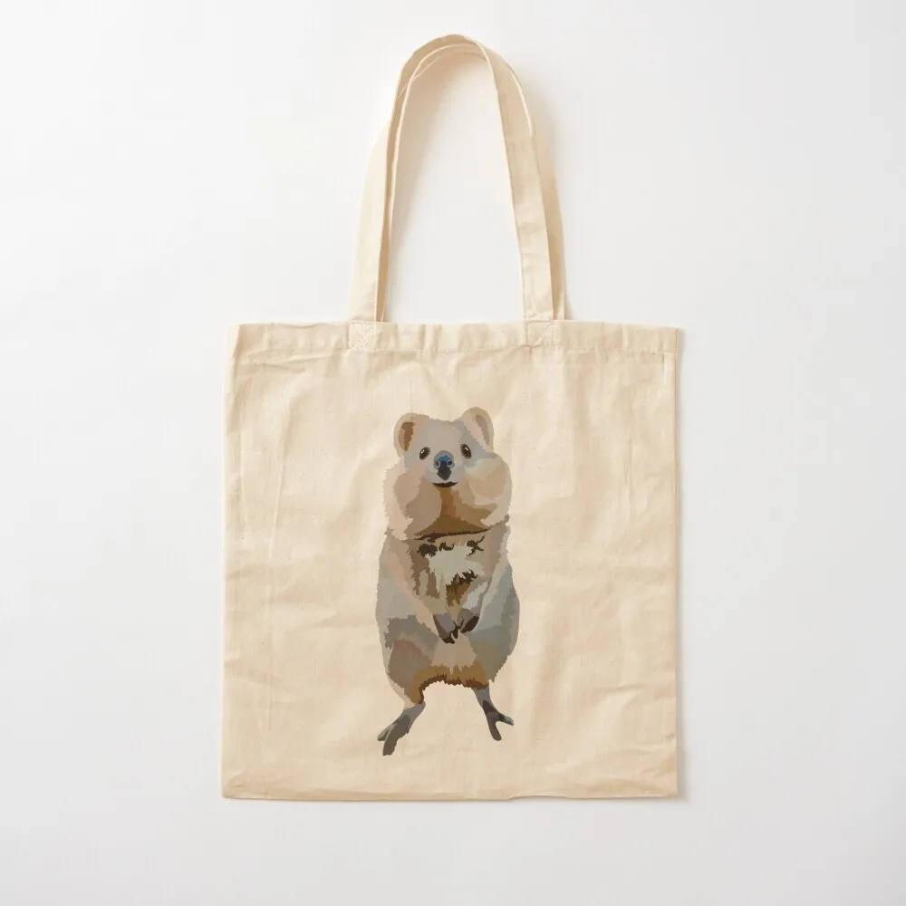 

Q is for Quokka Tote Bag tote bags men women bag Handbags Canvas Tote Bag