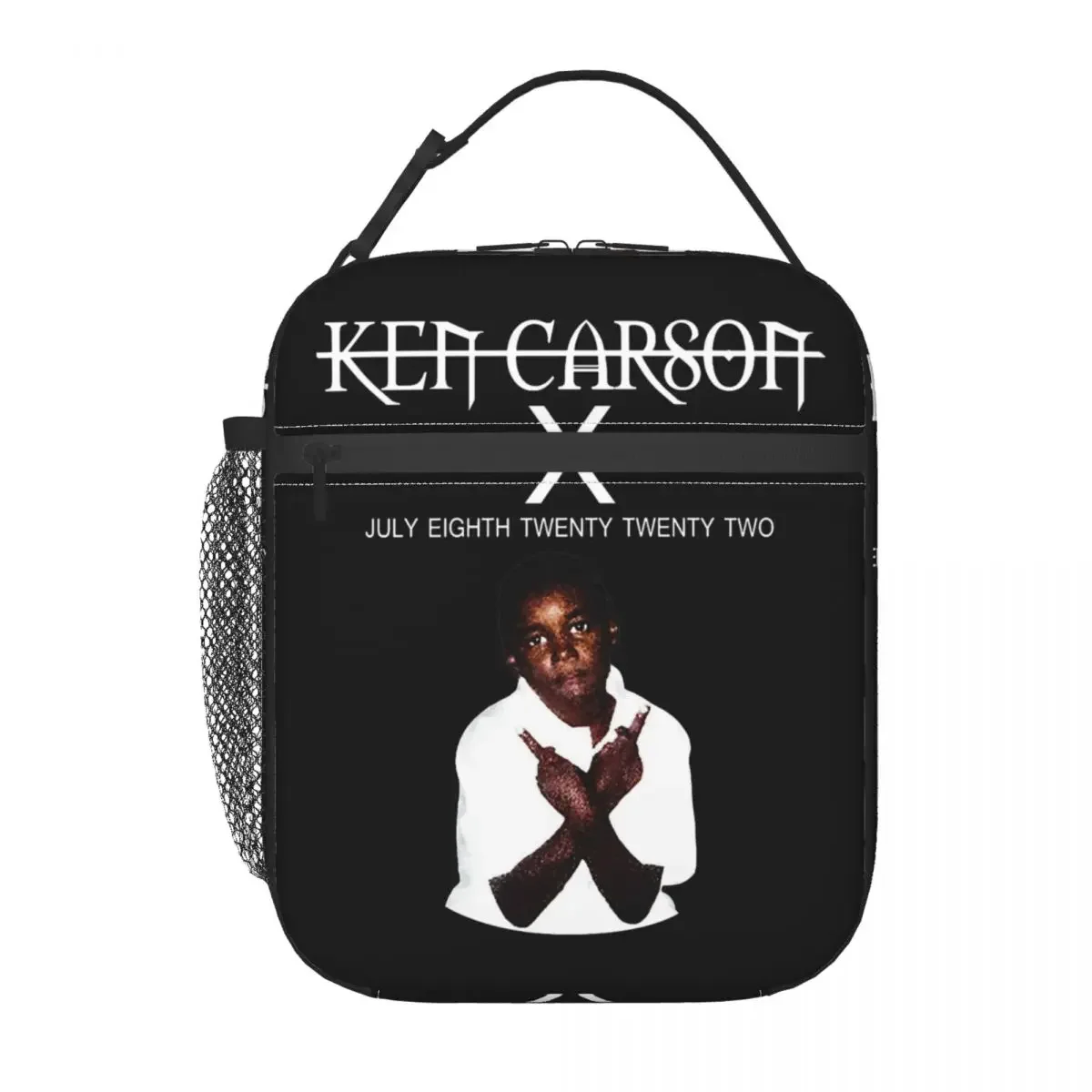 Ken Carson Merch Isolados Lunch Bags, Reutilizável Leakproof Tote, Lancheira, Saco De Comida, Viagem De Praia, Saco Térmico