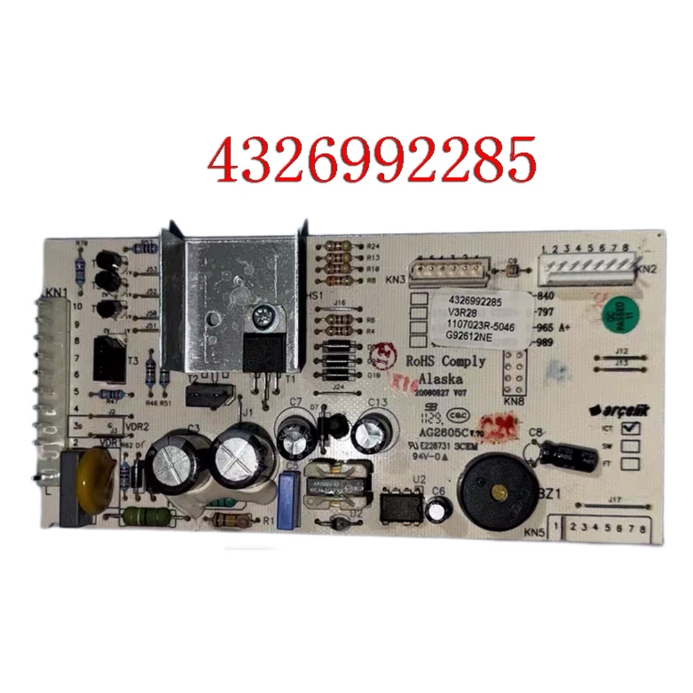 اللوحة الأم للثلاجة، لوحة تحكم PCB، رقم الموديل 4326992285، GNEV122E، لـ Beko، أصلي جديد