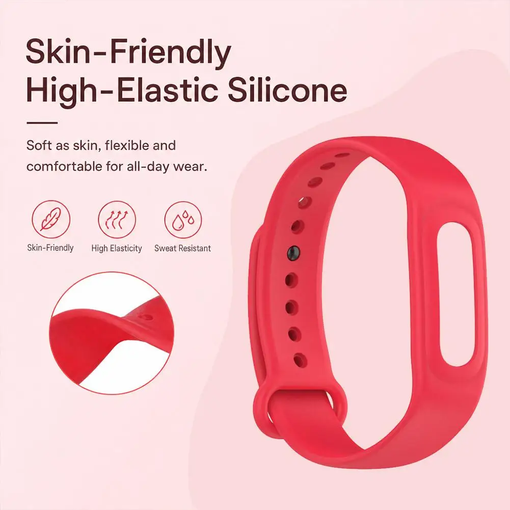 Breathable Silicone Strap  for Google Fitbit Air Integrated Sport Wristband Waterproof Replacement Bracelet Belt