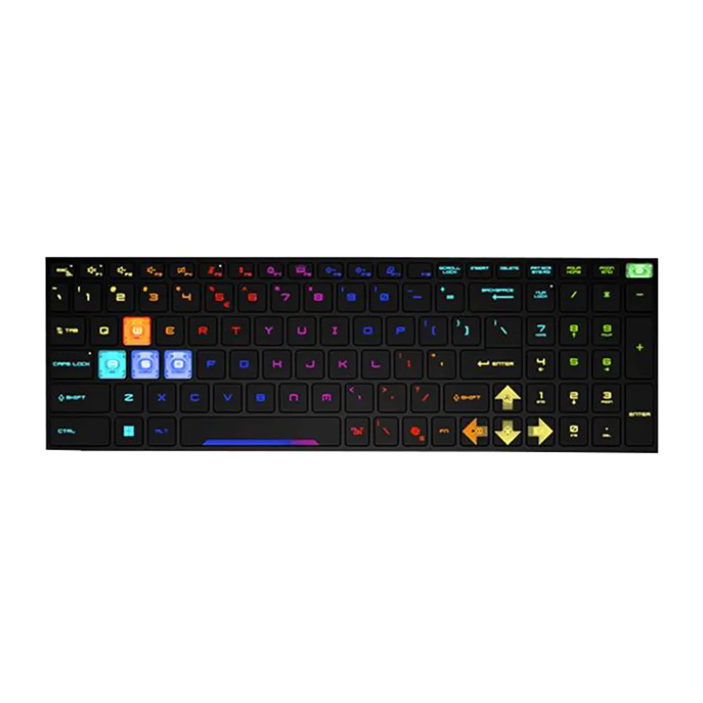 Black Laptop Backlit Keyboard For MSI Vector 18 HX AI A2XW A2XWIG A2XWHG English US No AI Key No Frame New