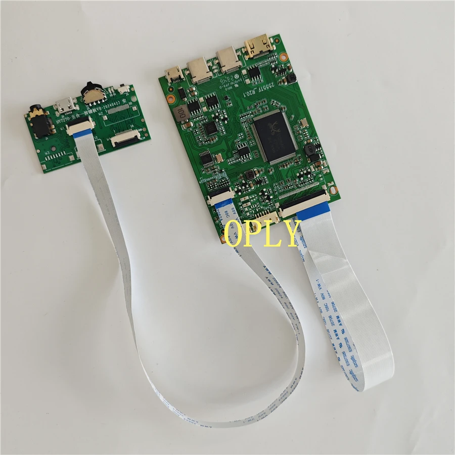 Controllor board 2 TYPE C for NV173FHM NV173FHM-NX1 17.3“ 1920x1080 Mini HDMI-compatible EDP LED panel screen kit DIY panel