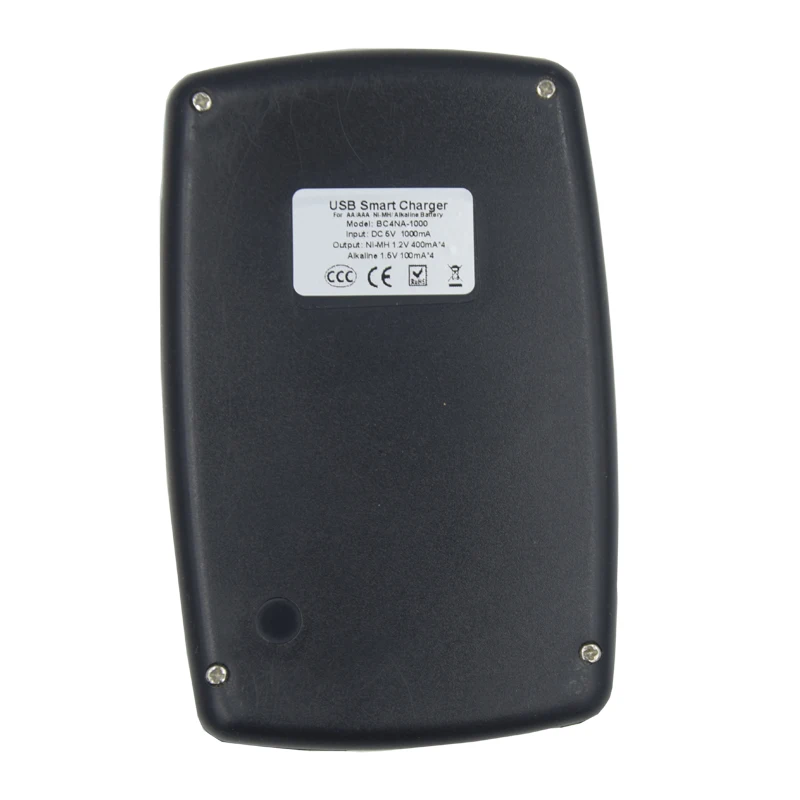 4 فتحات الذكية USB شاحن بطارية ل بطارية قابلة للشحن 1.2 فولت AA AAA AAAA NiMh NiCd LR03 LR6 1.5 فولت القلوية شاحن ذكي