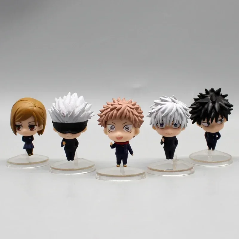 Anime Jujutsu Kaisen Figures GK Kugisaki Nobara Itadori Yuji Satoru Gojo Action Figures 5cm PVC Model Collection Toys Doll Gifts