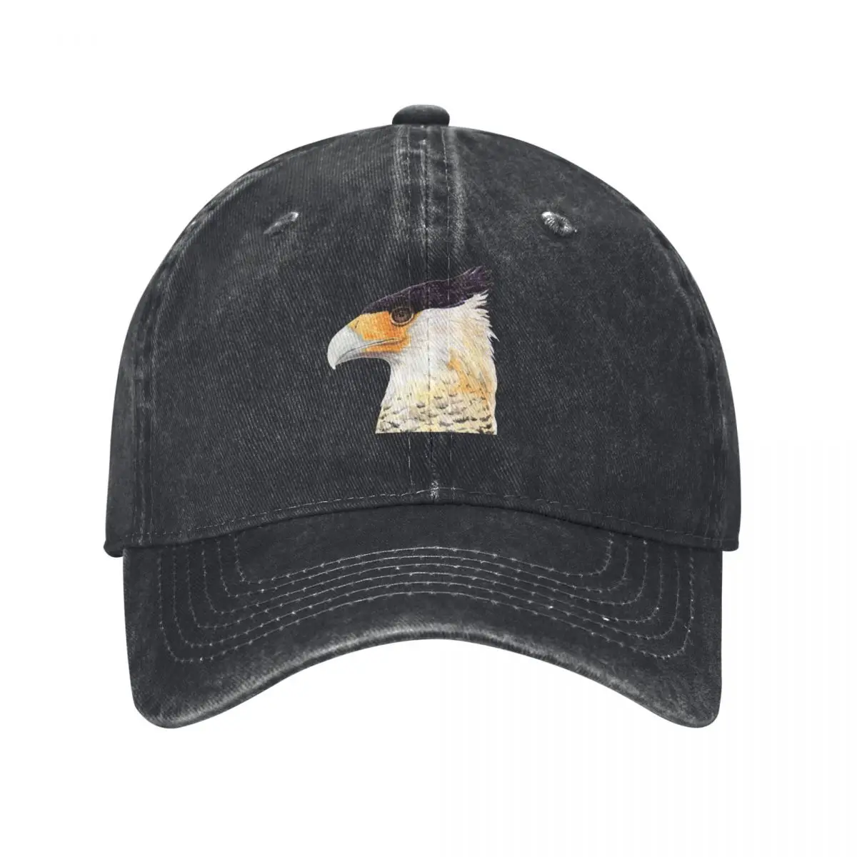 

Crested Caracara Watercolor Baseball Cap dad hat Snap Back Hat For Women Men's