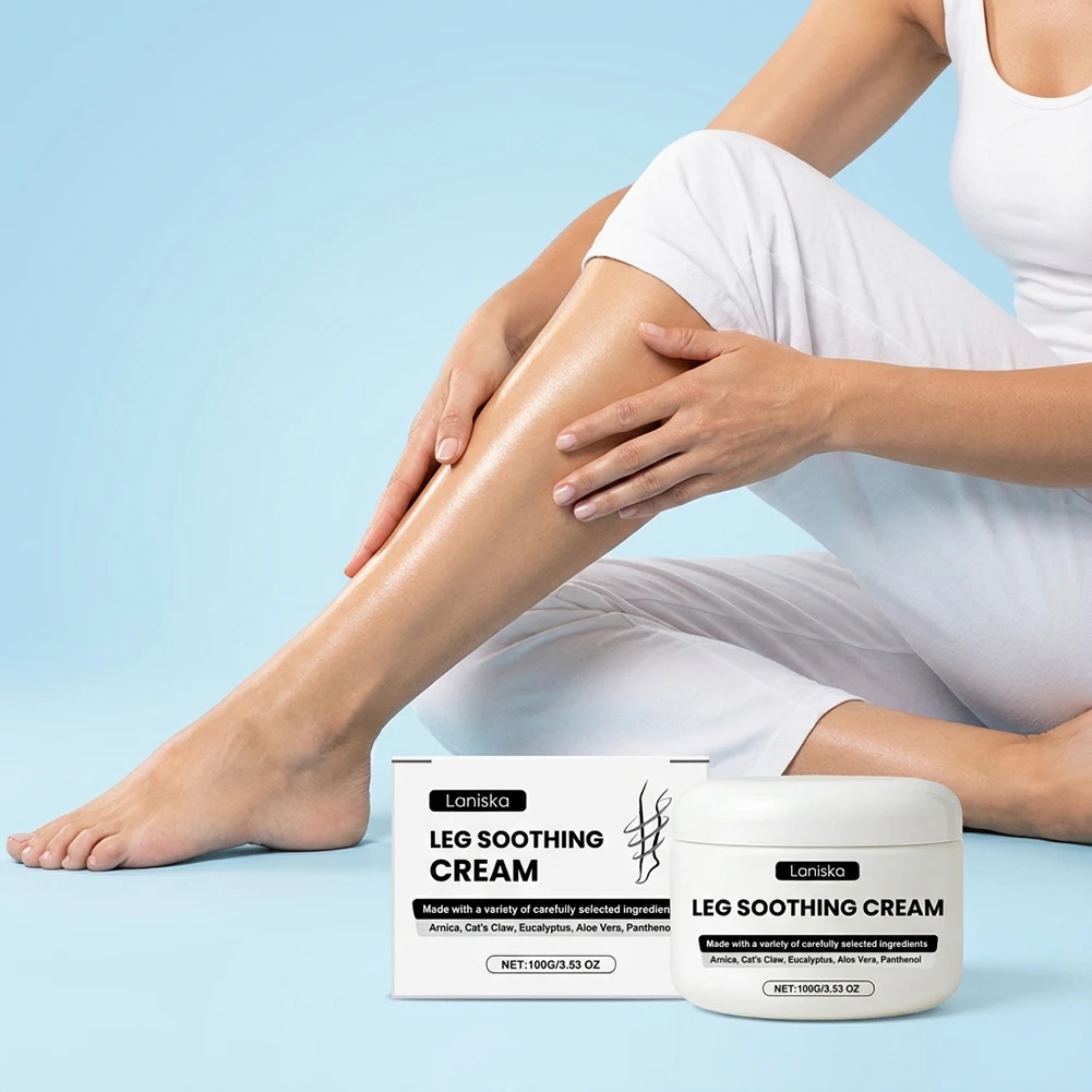 Leg Soothing Cream With Arnica Fast-Acting Varicose Vein Relief Boosts Circulation & Reduces Swelling Post-Workout Leg Recovery