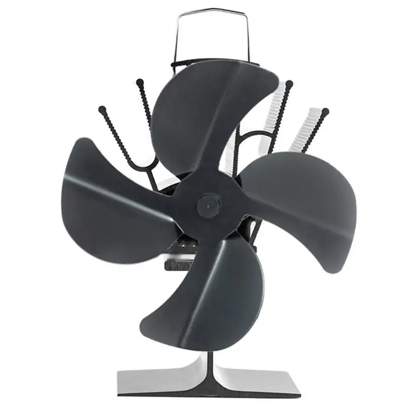 

Fireplace Fan Thermoelectric Fan With Overheating Protection Eco-Friendly And Efficient Heat Distribution Quiet Fireplace