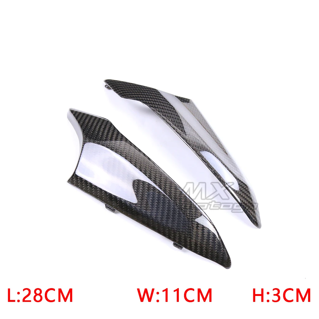 Motorcycle Accessories Real Carbon Fiber Front Tank Side Panel Cover Fairing Kit For Yamaha TMAX 530 T-MAX 560 2019 2020 2021