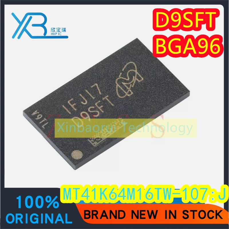 

(4/20pieces) MT41K64M16TW-107:J Parts ID D9SFT FBGA-96 1Gb DDR3L SDRAMN Memory Chip 100% Brand New Good Quality