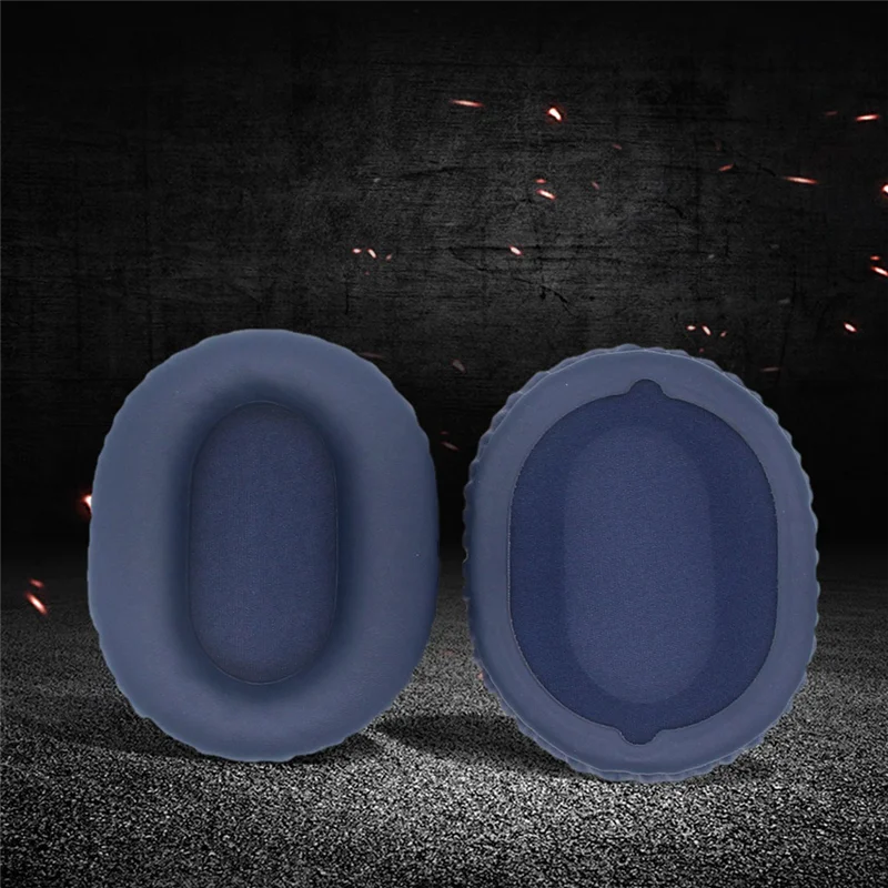 A57G-1 Pair of Headphone Covers for WH-CH710N Headphone Easily Replaced Headphone Protector Sleeves Buckle Earpads Black