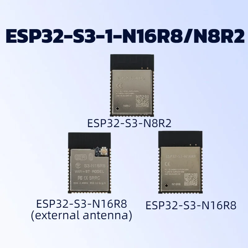 ESP32-S3-1-N16R8/N8R2 32-Bit Dual-Core MCU Module Wi-Fi + Bluetooth 5.0 Module With Low Power Consumption MCU ESP-32