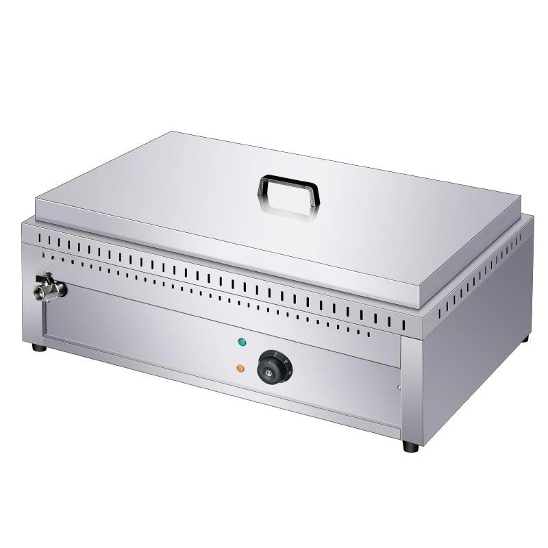Máquina eléctrica comercial para hacer pasteles cuadrados, sartén para freír, máquina para freír dumplings, máquina para hacer bizcochos de castañas.