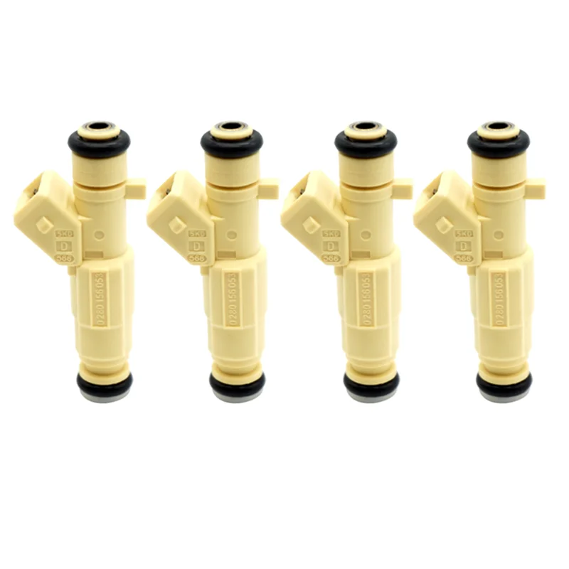 

4pcs 0280156053 Fuel Injector Nozzles For Porsche 911 Boxter 2001-2006 0 280 156 053 High Quality Injection Car Accessories