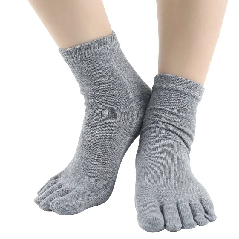 6pieces=3pairs Five Full Socks Feet Care Pedicure Tools Professional Orthopedic Toe Separating Wear-Resistant High Quality